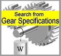 0.8 Search from Gear Specification